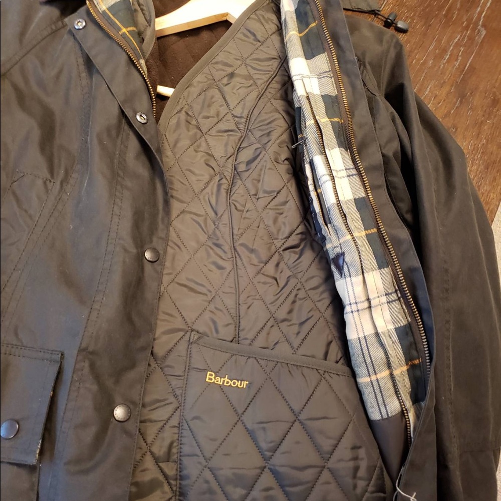 Women’s Barbour Beadnell, liner and hood size US 6